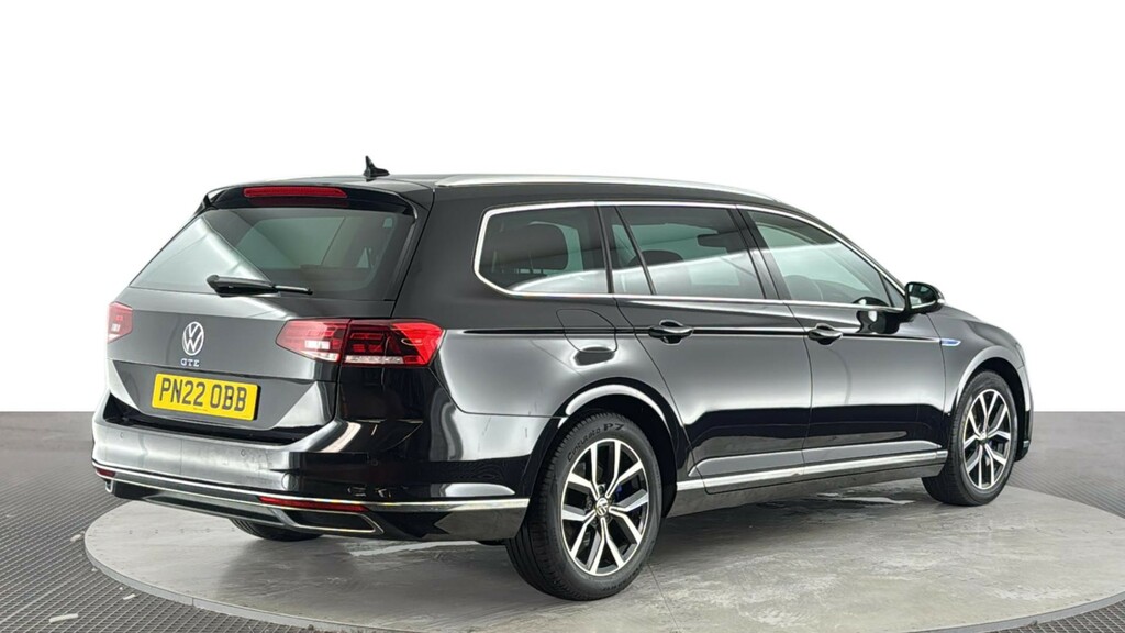Volkswagen Passat 1.4 Tsi 13Kwh Gte Estate Plug-in Hybrid PN22OBB Black #4