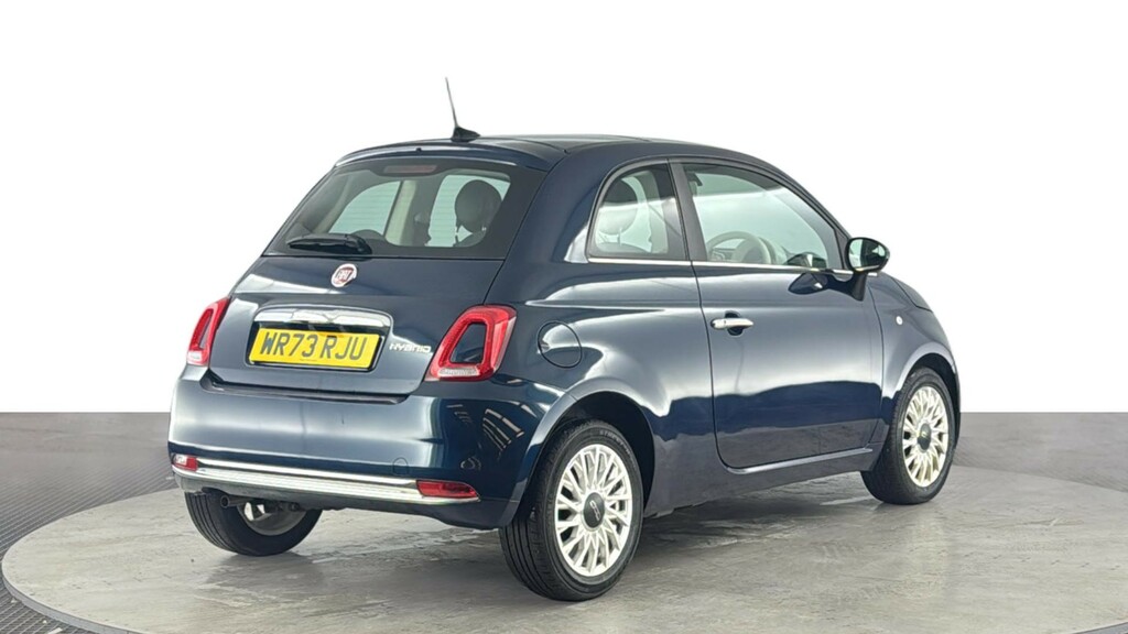 Fiat 500 1.0 Mhev Hatchback Euro 6 Ss WR73RJU Blue #4