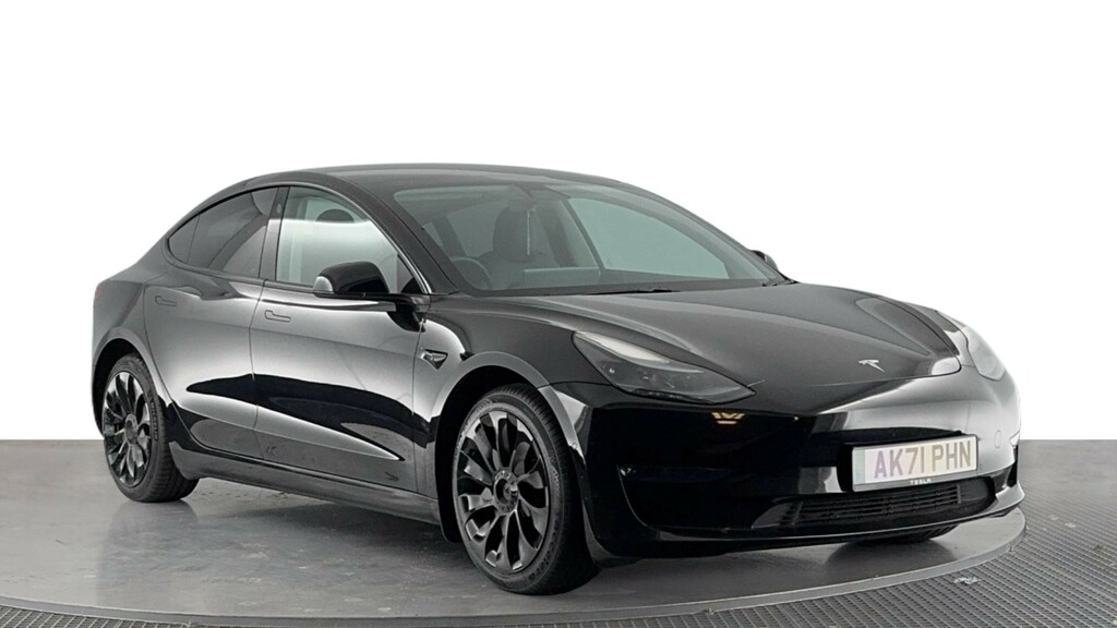 Tesla Model 3 Dual Motor Long Range Saloon 4 AK71PHN Black #2