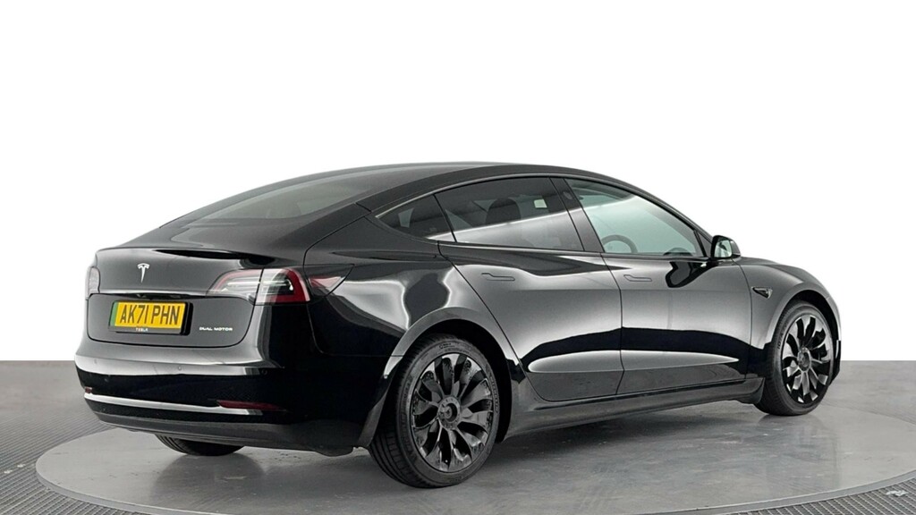 Tesla Model 3 Dual Motor Long Range Saloon 4 AK71PHN Black #4