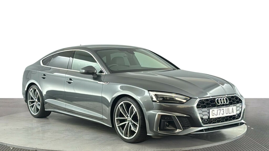 Audi A5 2.0 Tfsi 35 S Line Sportback S Tronic E GJ73ULA Grey #2