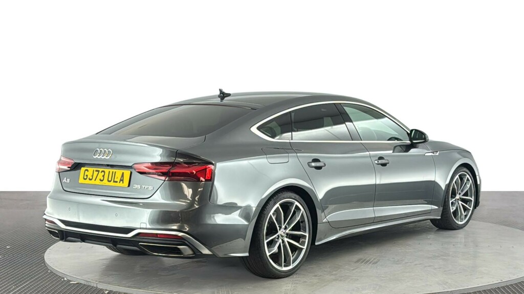 Audi A5 2.0 Tfsi 35 S Line Sportback S Tronic E GJ73ULA Grey #4