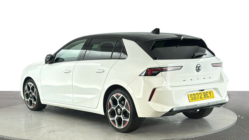 Vauxhall Astra 1.2 Turbo Gs Line Hatchback Euro SD72BEY White #6