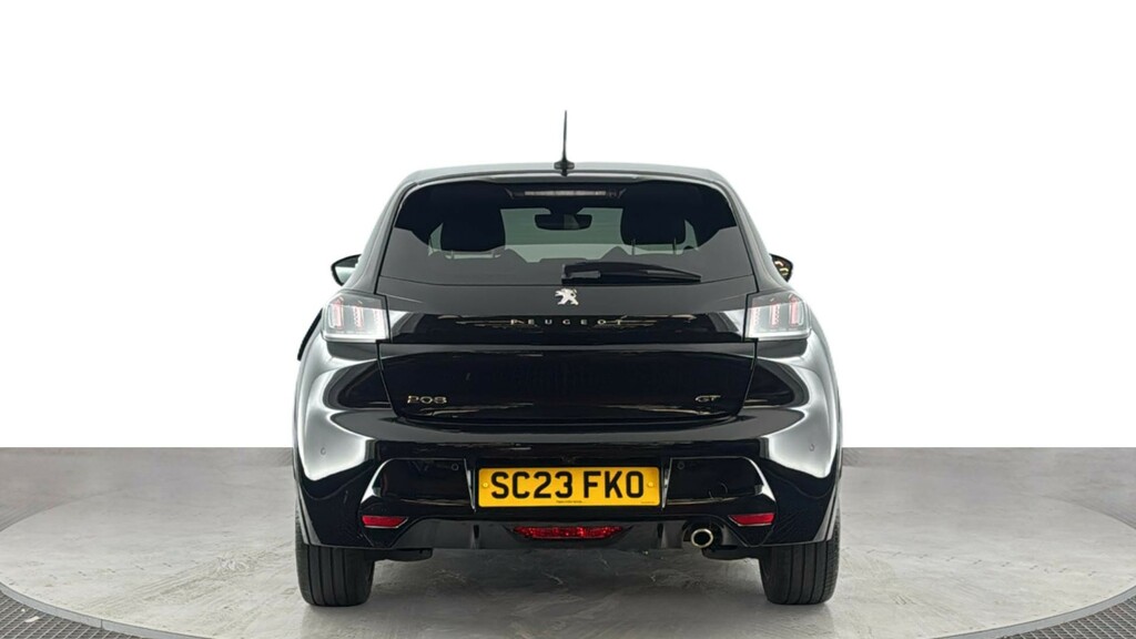 Peugeot 208 1.2 Puretech Gt Hatchback Eat Euro 6 S SC23FKO Black #5