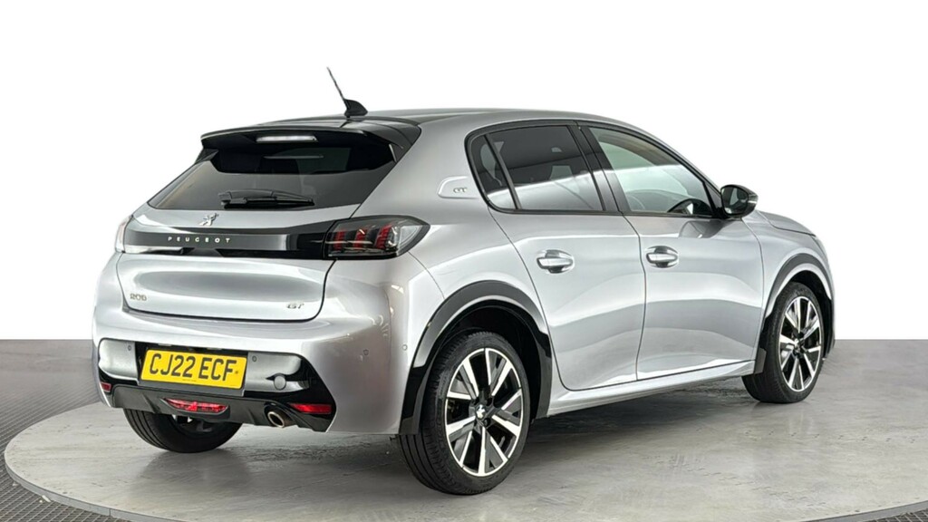 Peugeot 208 1.2 Puretech Gt Hatchback Euro 6 CJ22ECF Grey #4