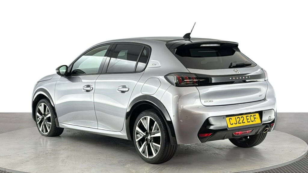 Peugeot 208 1.2 Puretech Gt Hatchback Euro 6 CJ22ECF Grey #6