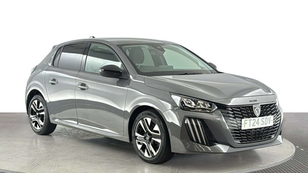 Peugeot 208 1.2 Puretech Allure Hatchback Eu FT24SDV Grey #2