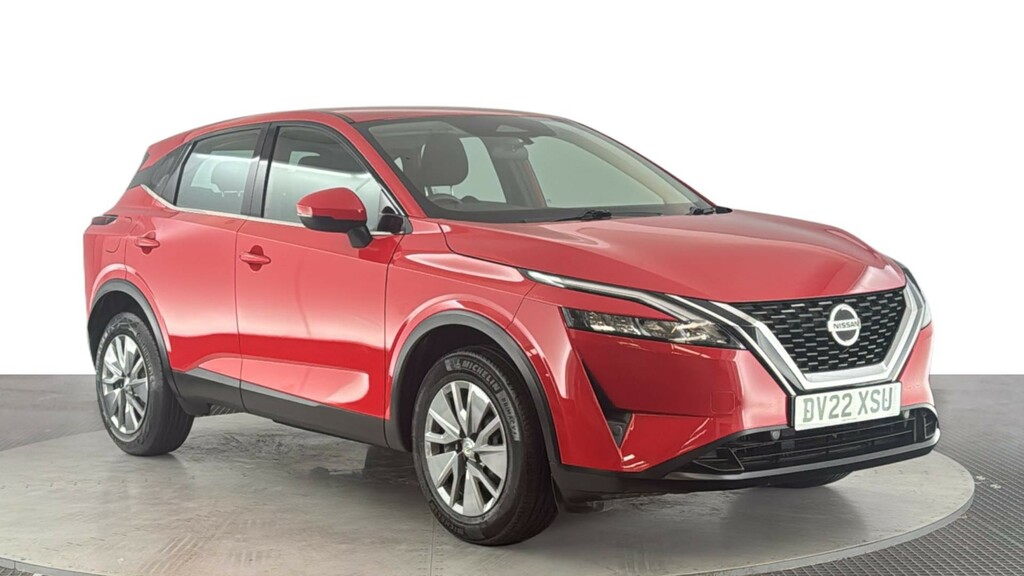 Nissan Qashqai 1.3 Dig-t Mhev Visia Suv Hybrid DV22XSU Red #2
