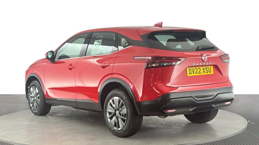 Nissan Qashqai 1.3 Dig-t Mhev Visia Suv Hybrid DV22XSU Red #6