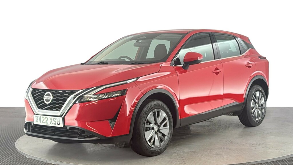 Nissan Qashqai 1.3 Dig-t Mhev Visia Suv Hybrid Red