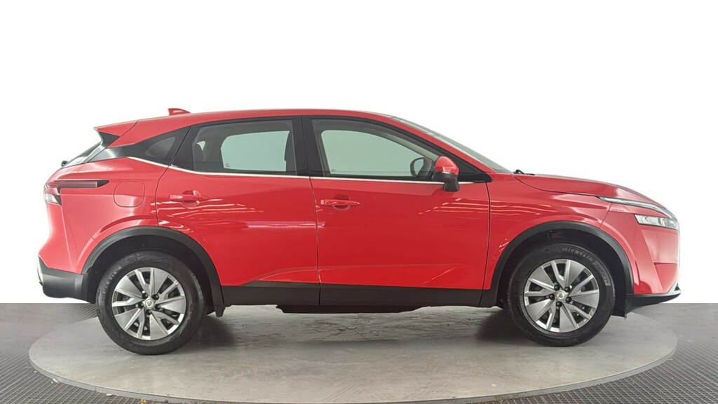 Nissan Qashqai 1.3 Dig-t Mhev Visia Suv Hybrid DV22XSU Red #3
