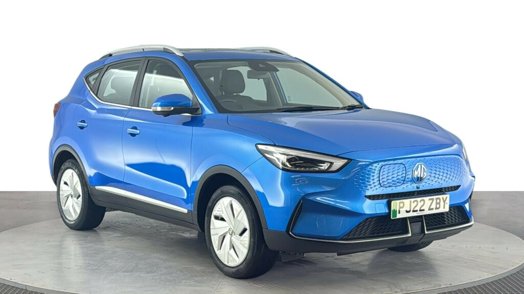 MG ZS 51.1Kwh Trophy Suv 176 Ps PJ22ZBY Blue #2