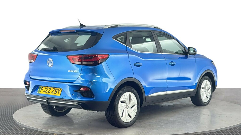 MG ZS 51.1Kwh Trophy Suv 176 Ps PJ22ZBY Blue #4