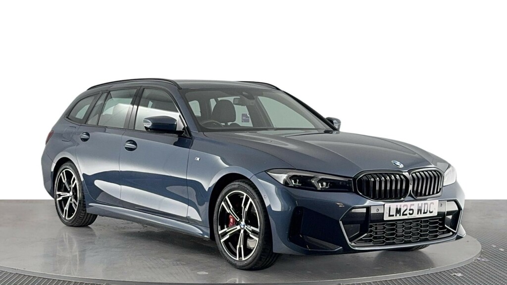BMW 3 Series 2.0 320I M Sport Touring Euro 6 S LM25WDC Blue #2