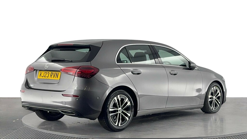 Mercedes-Benz A Class 2.0 A200d Sport Executive Hatchback 8 KJ23RVN Grey #4