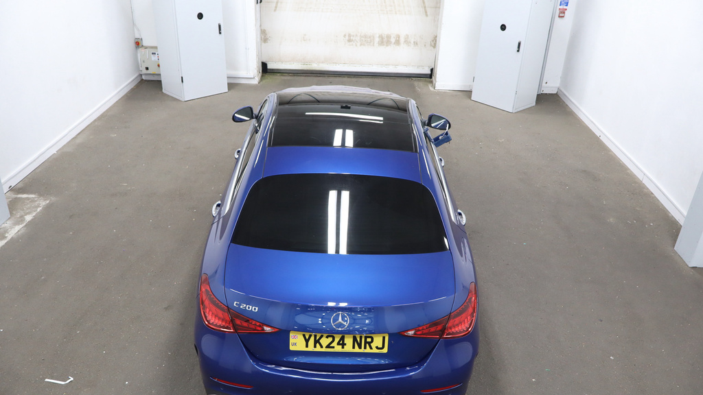 Mercedes-Benz C Class 1.5 C200h Mhev Amg Line Premium Plus Saloon Blue #3