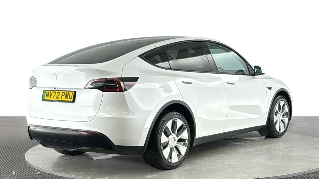 Tesla Model Y Dual Motor Long Range Suv 4Wde MV72PMU White #4