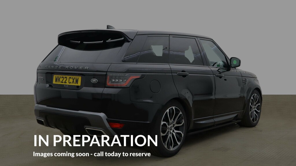 Land Rover Range Rover Sport 3.0 D300 Mhev Hse Silver Suv 4Wd E Black