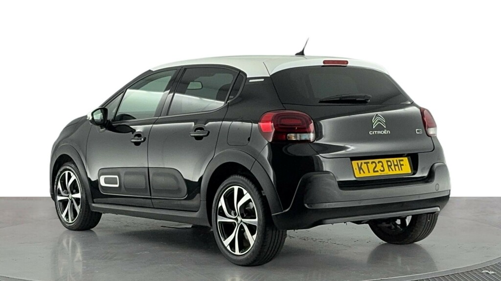 Citroen C3 1.2 Puretech Shine Plus Hatchback Manua KT23RHF Black #6