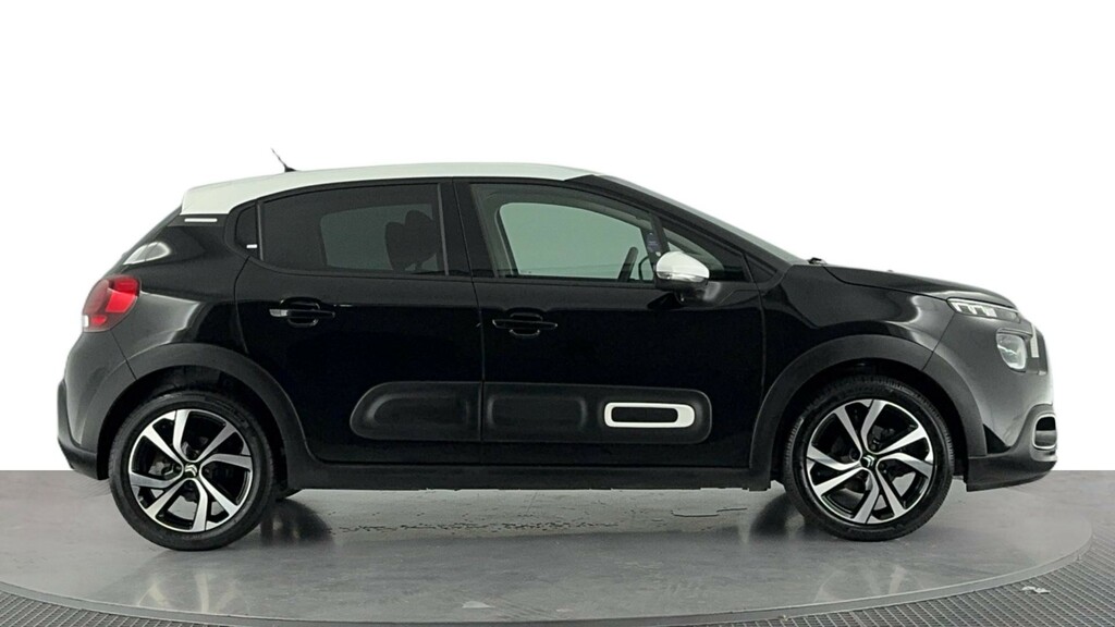 Citroen C3 1.2 Puretech Shine Plus Hatchback Manua KT23RHF Black #3