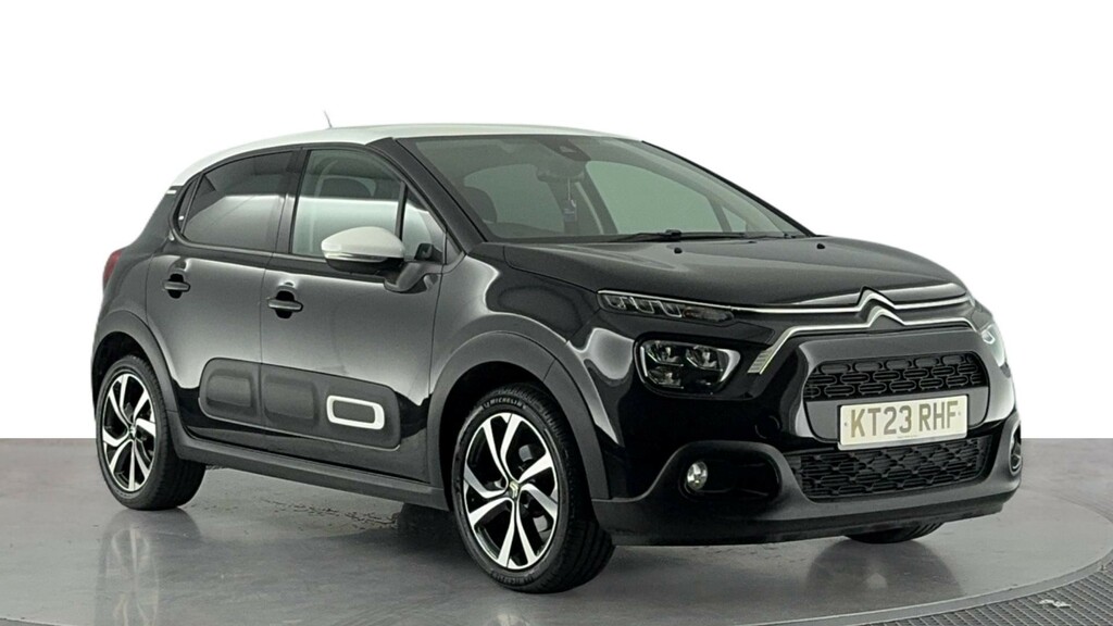 Citroen C3 1.2 Puretech Shine Plus Hatchback Manua KT23RHF Black #2