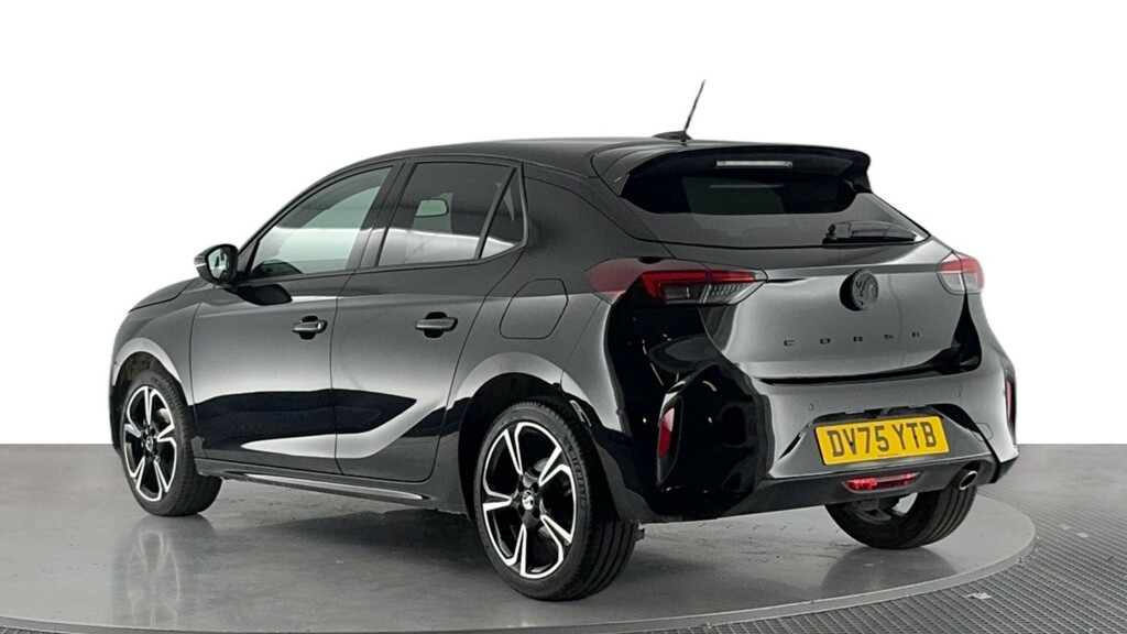 Vauxhall Corsa 1.2 Turbo Gs Hatchback Euro 6 Ss DV75YTB Black #6