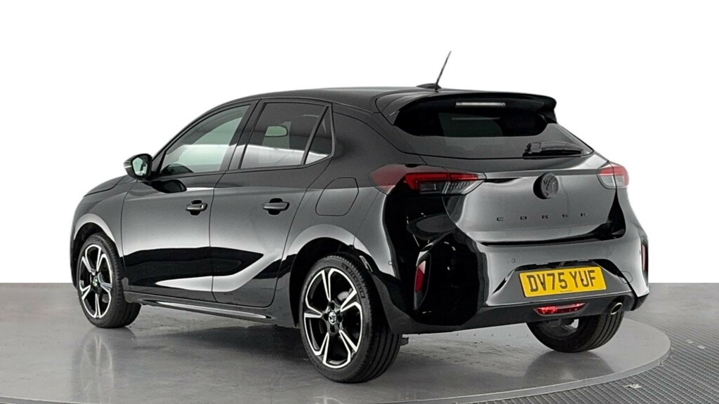 Vauxhall Corsa 1.2 Turbo Gs Hatchback Euro 6 Ss DV75YUF Black #6