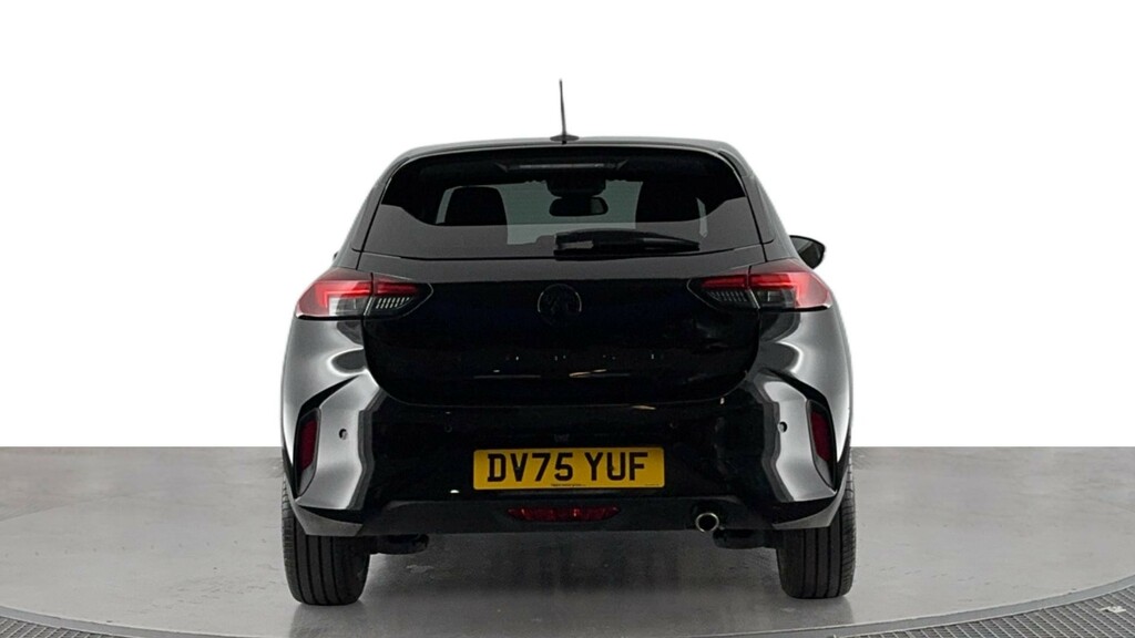 Vauxhall Corsa 1.2 Turbo Gs Hatchback Euro 6 Ss DV75YUF Black #5