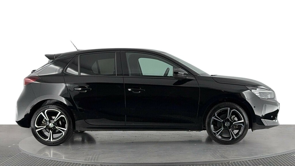 Vauxhall Corsa 1.2 Turbo Gs Hatchback Euro 6 Ss DV75YUF Black #3