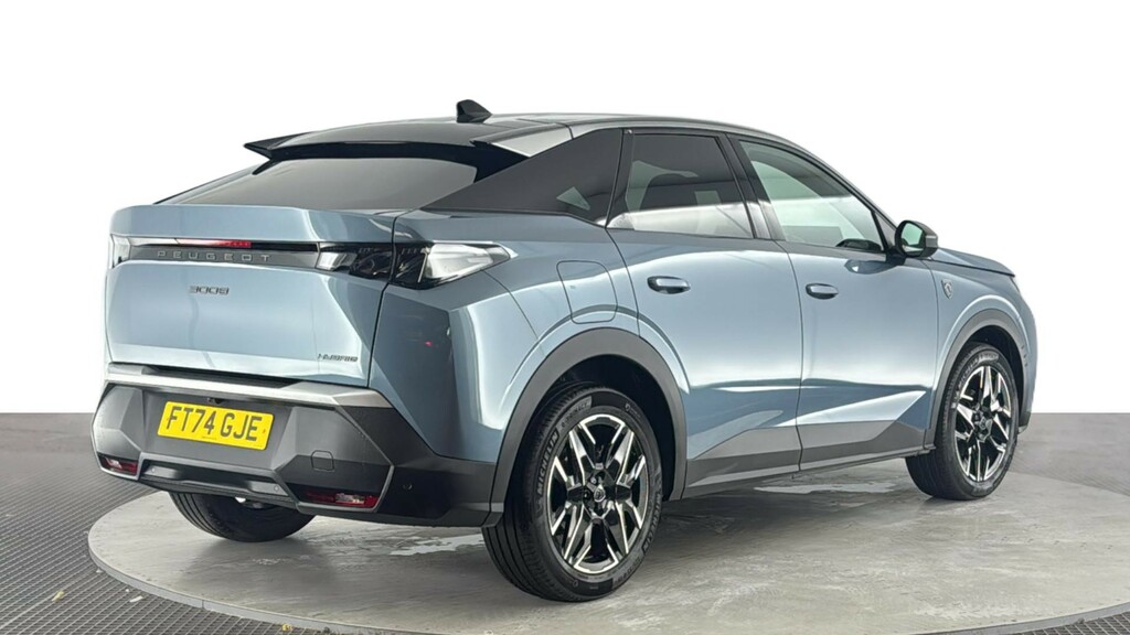 Peugeot 3008 1.2 Gt Suv Hybrid E-dsc6 Euro 6 Ss FT74GJE Blue #4