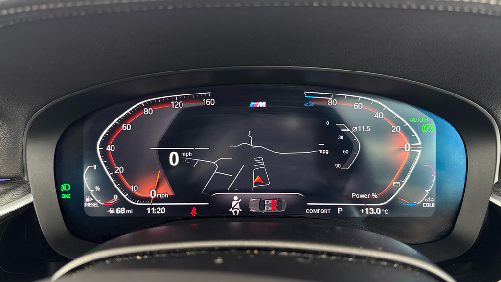 BMW 5 Series 3.0 Mht M Sport Steptronic Xdrive Euro 6 Ss Black #13
