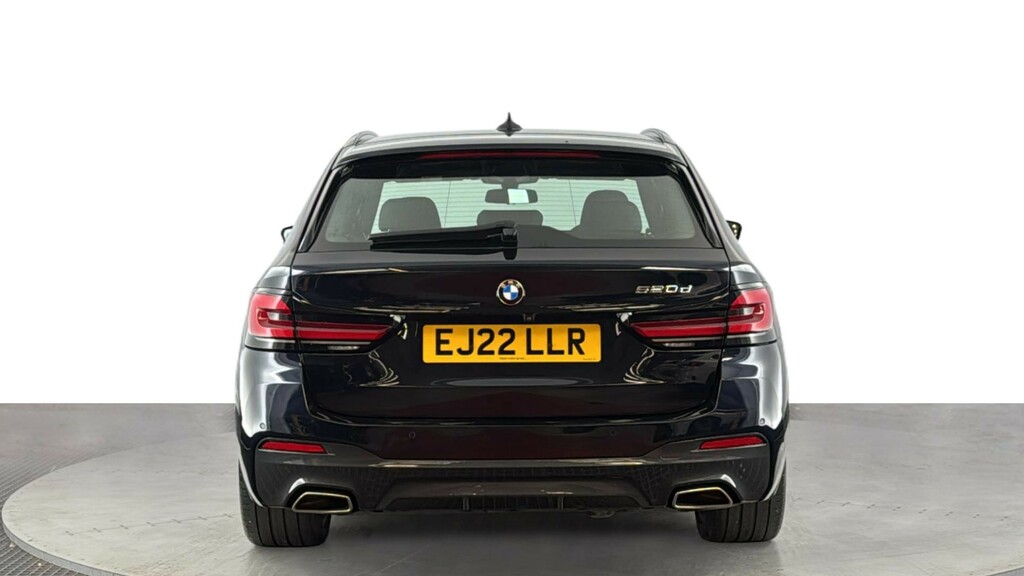 BMW 5 Series 2.0 520D Mht M Sport Touring Hybrid Ste Black #5