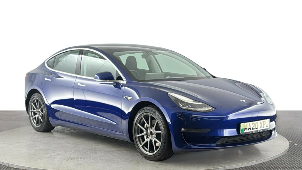 Tesla Model 3 Dual Motor Long Range Saloon 4 MA20XPJ Blue #2