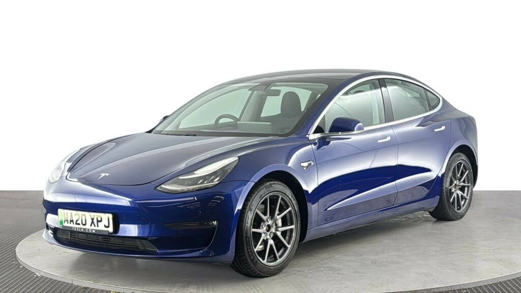 Tesla Model 3 Dual Motor Long Range Saloon 4 Blue