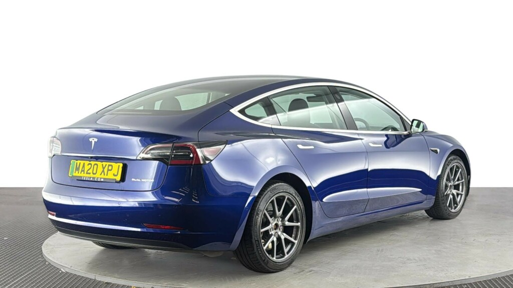 Tesla Model 3 Dual Motor Long Range Saloon 4 MA20XPJ Blue #4