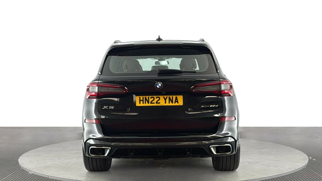 BMW X5 3.0 30D Mht M Sport Suv Hybrid Xdr HN22YNA Black #5