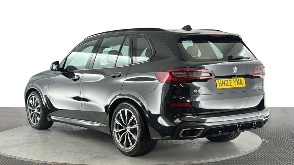 BMW X5 3.0 30D Mht M Sport Suv Hybrid Xdr HN22YNA Black #6