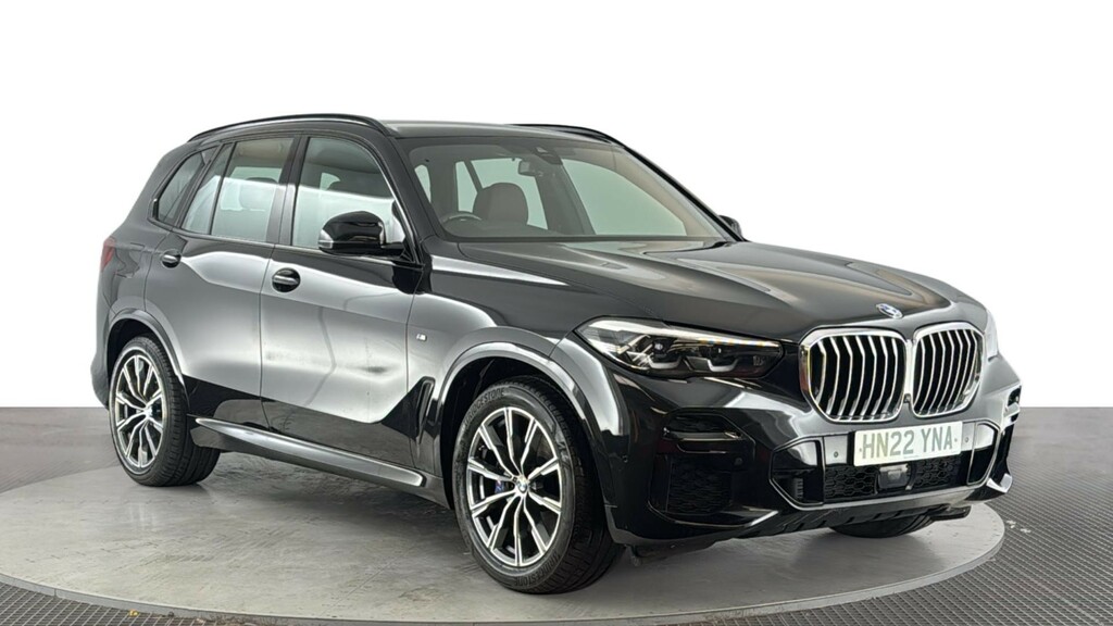 BMW X5 3.0 30D Mht M Sport Suv Hybrid Xdr HN22YNA Black #2