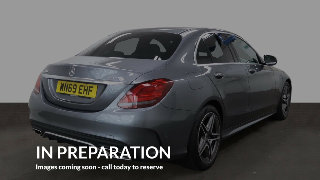 Mercedes-Benz C Class 1.5 C200 Mhev Eq Boost Amg Line Premium Saloon 4 Grey