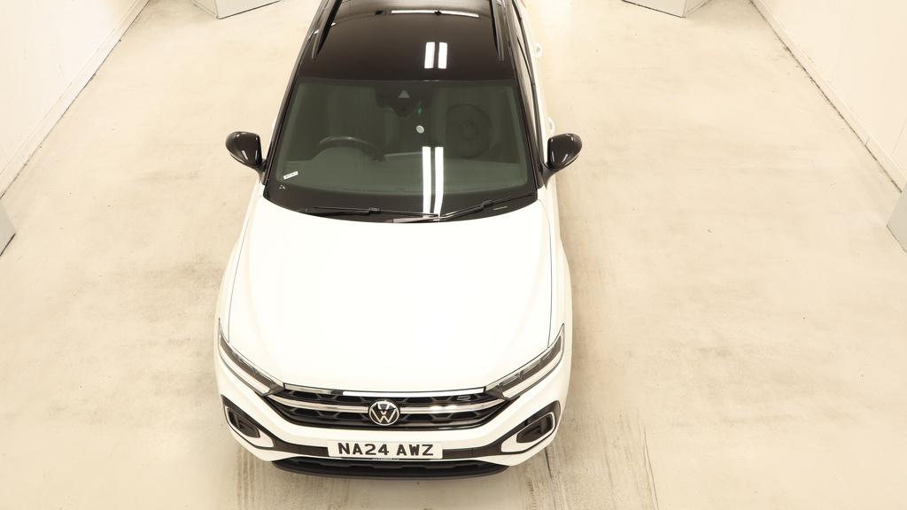 Volkswagen T-Roc 1.5 Tsi R-line Suv Dsg Euro 6 Ss 15 White