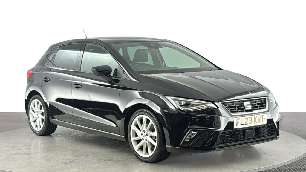 Seat Ibiza 1.0 Tsi Fr Hatchback Euro 6 Ss FL23KWT Black #2