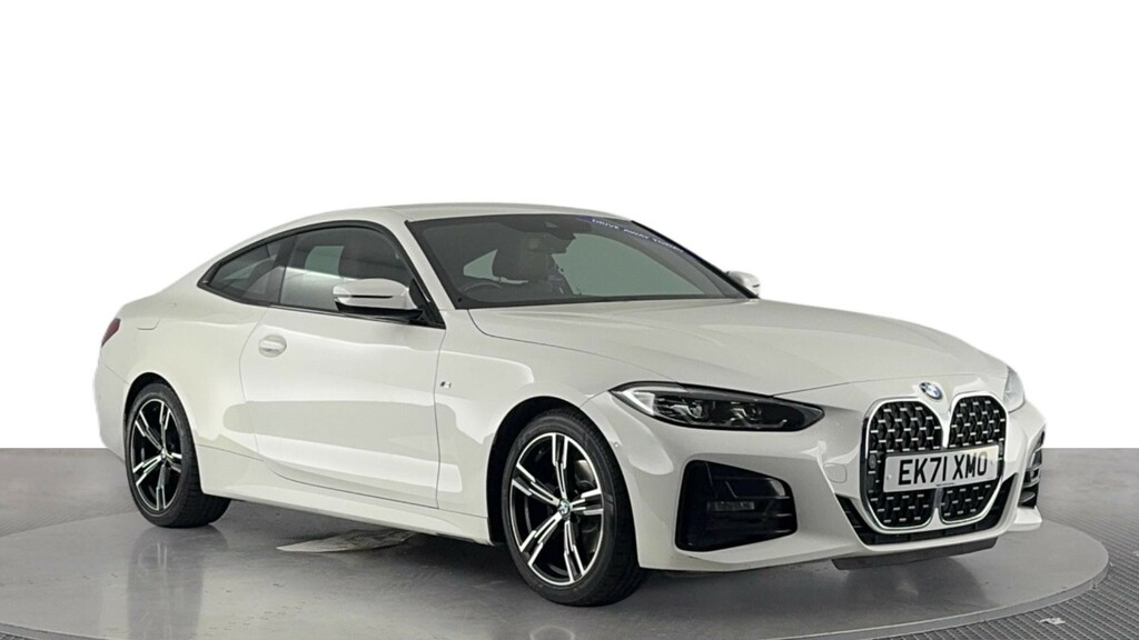 BMW 4 Series Gran Coupe 2.0 420I M Sport Coupe Euro 6 Ss EK71XMO White #2
