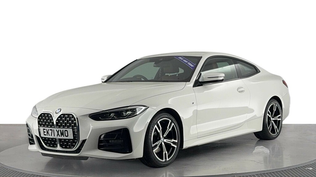 BMW 4 Series Gran Coupe 2.0 420I M Sport Coupe Euro 6 Ss EK71XMO White
