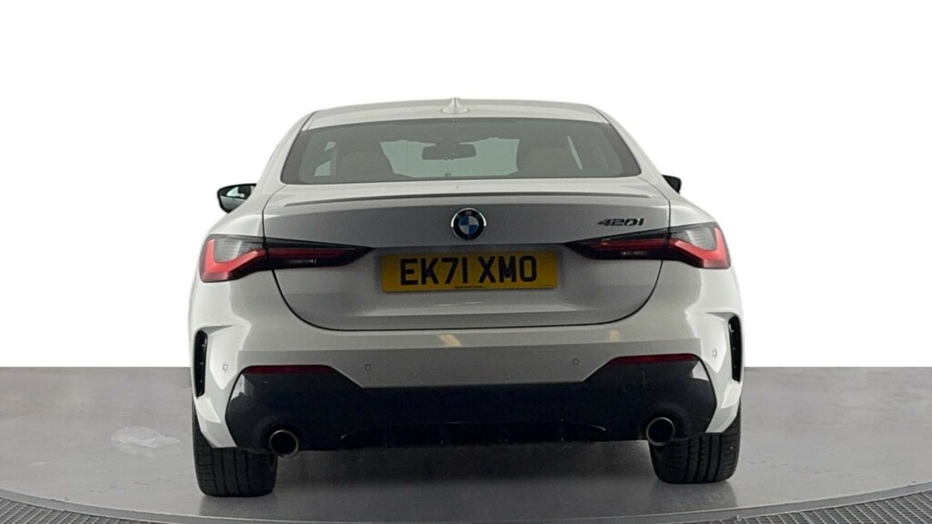 BMW 4 Series Gran Coupe 2.0 420I M Sport Coupe Euro 6 Ss EK71XMO White #5