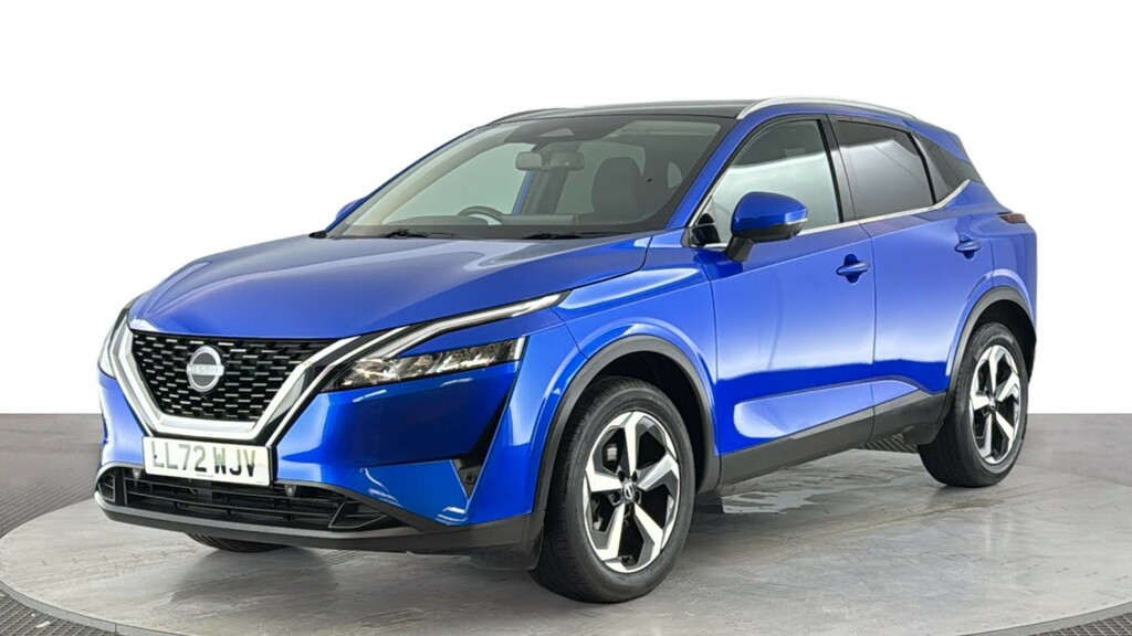 Nissan Qashqai 1.3 Dig-t Mhev N-connecta Suv Hybrid Ma Blue