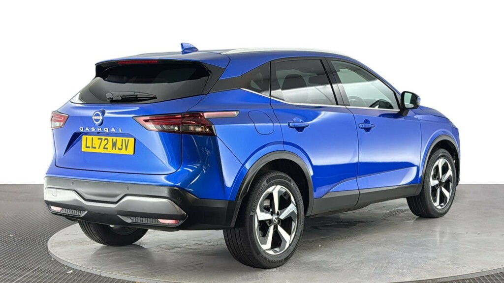 Nissan Qashqai 1.3 Dig-t Mhev N-connecta Suv Hybrid Ma LL72WJV Blue #4