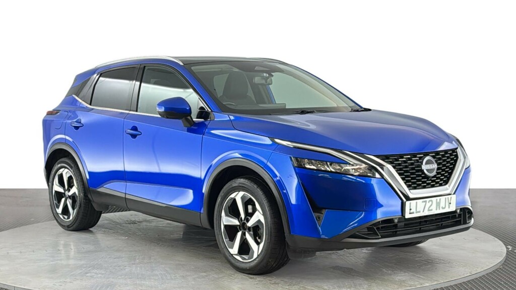 Nissan Qashqai 1.3 Dig-t Mhev N-connecta Suv Hybrid Ma LL72WJV Blue #2