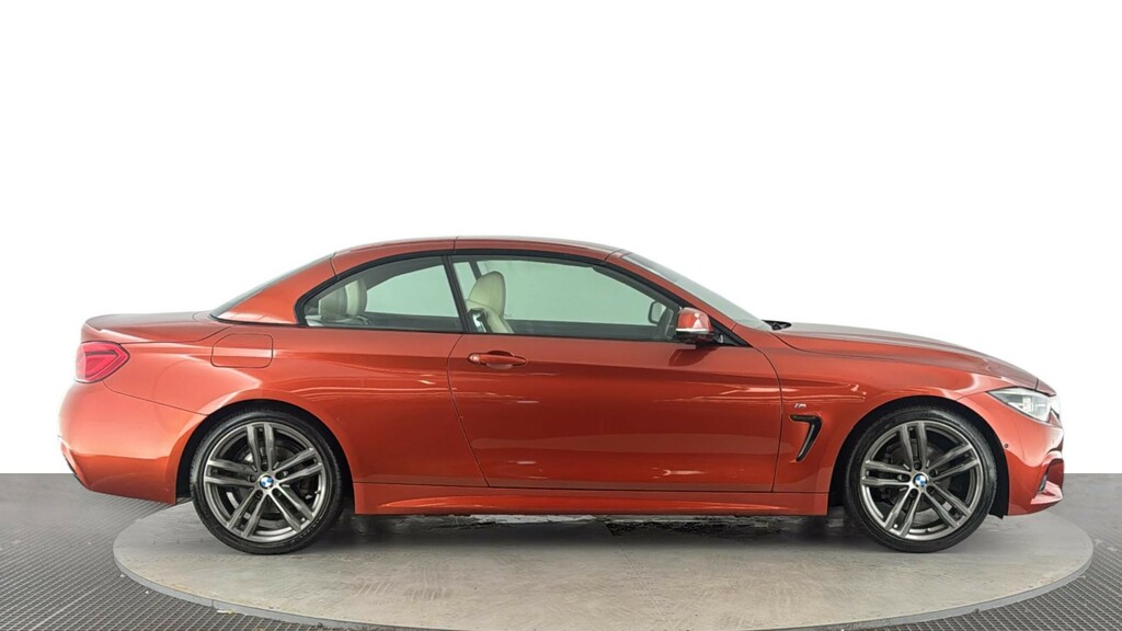 BMW 4 Series 2.0 420I M Sport Convertible Eur Orange #3