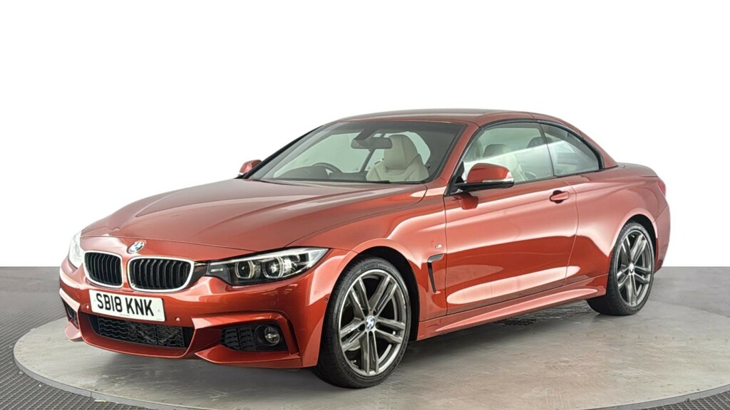 BMW 4 Series 2.0 420I M Sport Convertible Eur Orange