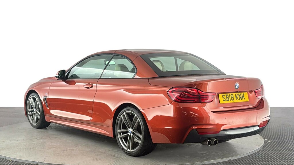 BMW 4 Series 2.0 420I M Sport Convertible Eur Orange #6